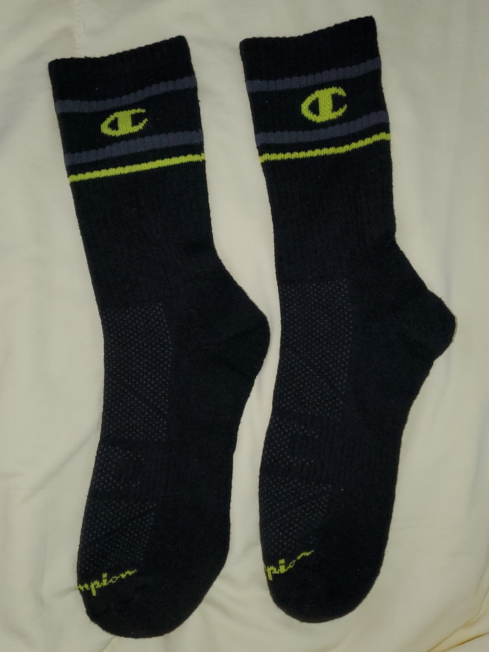 Champion Crew Socks Black
